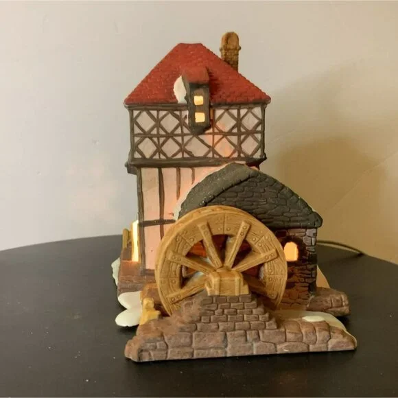 Dept 56 Blythe Pond Mill House - Dickens Village Lighted Decoration (no box) - Picture 5 of 9